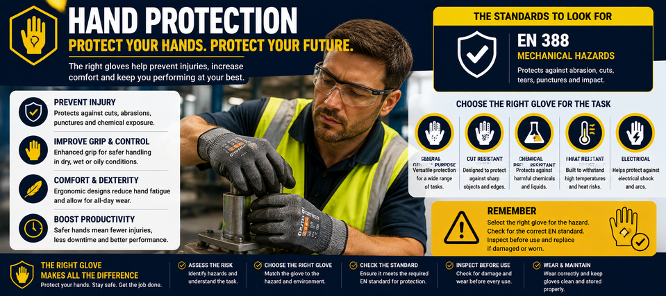 Hand Protection Infographic