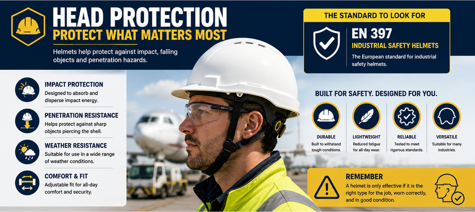Head Protection Infographic
