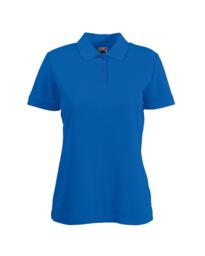 Fruit Of The Loom Lady Fit Polo Shirt - Royal Blue