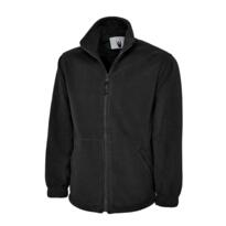 Uneek Classic Full Zip Fleece Jacket - Black