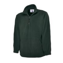Uneek Classic 1/4 Zip Fleece Jacket - Bottle Green
