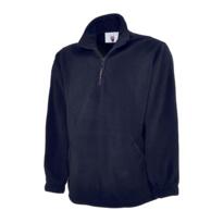 Uneek Classic 1/4 Zip Fleece Jacket - Navy Blue