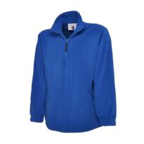 Uneek Classic 1/4 Zip Fleece Jacket - Royal Blue