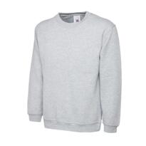 Uneek Classic Sweatshirt - Heather Grey