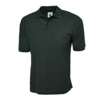 Uneek Cotton Rich Polo Shirt - Bottle Green