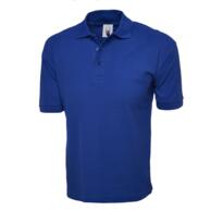 Uneek Cotton Rich Polo Shirt - Royal Blue
