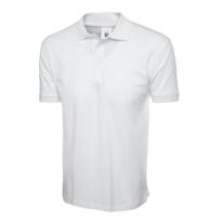 Uneek Cotton Rich Polo Shirt - White