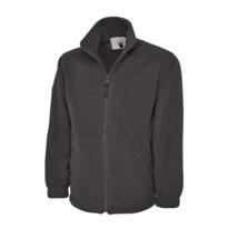Uneek Premium Full Zip Fleece Jacket - Charcoal