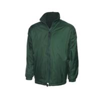 Uneek Premium Reversible Fleece Jacket - Bottle Green