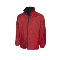 Uneek Premium Reversible Fleece Jacket - Red