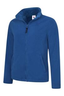 Uneek Classic Full Zip Ladies Fleece Jacket - Royal Blue