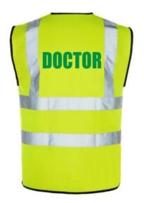HiVis DOCTOR Vest - Yellow