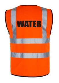 HiVis WATER Vest - Orange