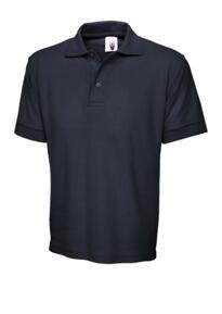 Uneek Ultimate Cotton Polo Shirt - Navy Blue