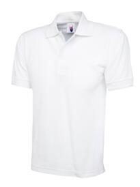 Uneek Ultimate Cotton Polo Shirt - White