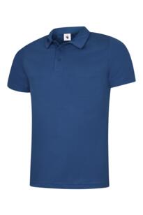 Uneek Mens Ultra Cool Polo Shirt - Royal Blue