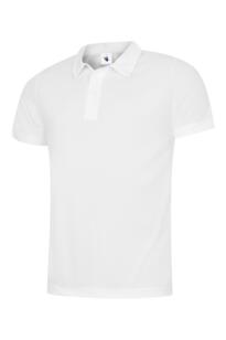 Uneek Mens Ultra Cool Polo Shirt - White