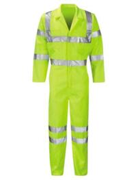 HiVis Coverall - Yellow