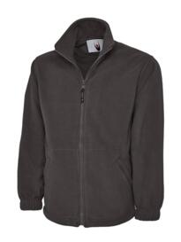 Uneek Classic Full Zip Fleece Jacket - Charcoal