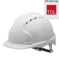 TGL JSP EVO 2 Vented Safety Helmet - White