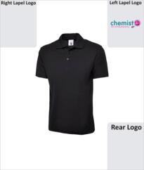 Chemist 4 U Classic Polo Shirt - Black