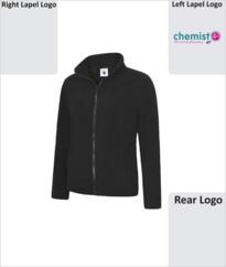 Chemist 4 U Ladies Full Zip Fleece - Black