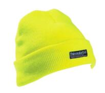 Yoko HiVis Thinsulate Beanie Hat - Yellow