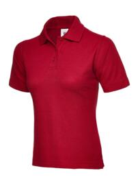 Uneek Ladies Polo Shirt - Red