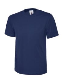 Uneek Classic Round Neck Tee Shirt - French Navy Blue