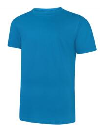 Uneek Classic Round Neck Tee Shirt - Sapphire Blue