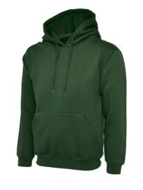 Uneek Hooded Sweatshirt - Bottle Green