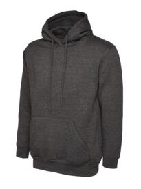 Uneek Hooded Sweatshirt - Charcoal