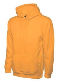 Uneek Hooded Sweatshirt - Orange