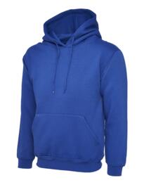 Uneek Hooded Sweatshirt - Royal Blue