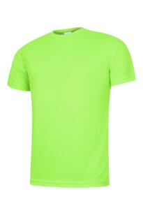 Uneek Ultra Cool T Shirt - Electric Green