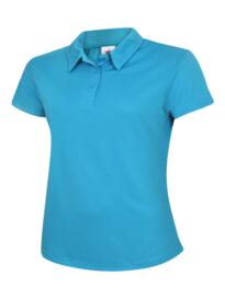 Uneek Ultra Cool Ladies Polo Shirt - Sapphire Blue