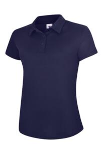 Uneek Ladies Super Cool Polo Shirt - Navy Blue