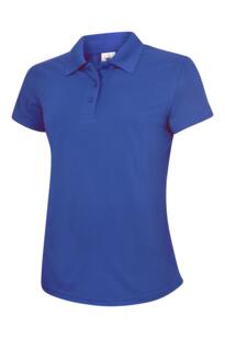 Uneek Ladies Super Cool Polo Shirt - Royal Blue