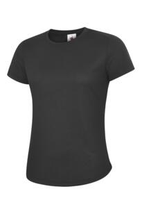 Uneek Ladies Ultra Cool T Shirt - Black