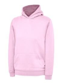 Uneek Childrens Hooded Sweatshirt - Pink