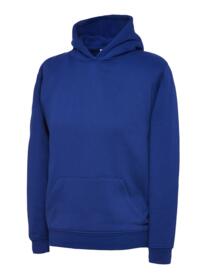 Uneek Childrens Hooded Sweatshirt - Royal Blue