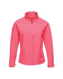 Regatta TRA645 Uproar Ladies Interactive Softshell Jacket - Hot Pink