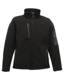 Regatta TRA674 Arcola 3 Layer Softshell Jacket - Black