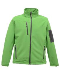 Regatta TRA674 Arcola 3 Layer Softshell Jacket - Extreme Green