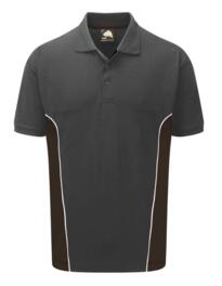 ORN Two Tone Polo Shirt - Graphite / Black