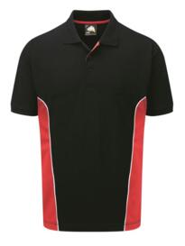 ORN Two Tone Polo Shirt - Navy Blue / Red