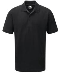 ORN Petrel Cotton Polo Shirt - Black
