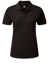 ORN Wren Ladies Polo Shirt - Black