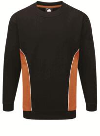 ORN Two Tone Sweatshirt - Black / Orange