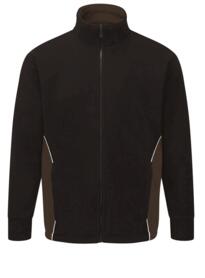 ORN Two Tone Fleece Jacket - Black / Graphite